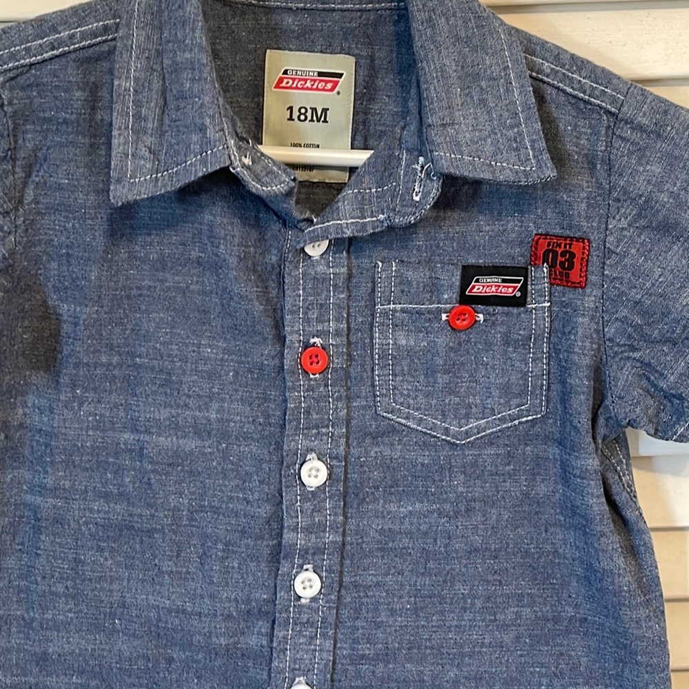 Boy’s Denim bottom down shirt 18 months